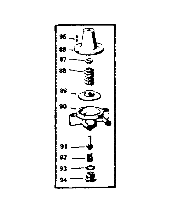 Craftsman 106154580 regulator assembly diagram