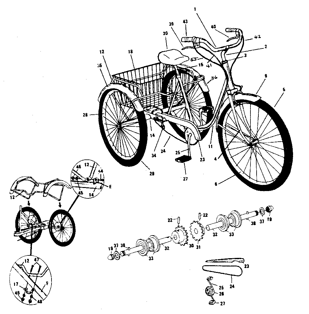 Sears 228459120 unit parts diagram