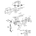 Craftsman 113213872 motor, pulley, and guard assembly diagram