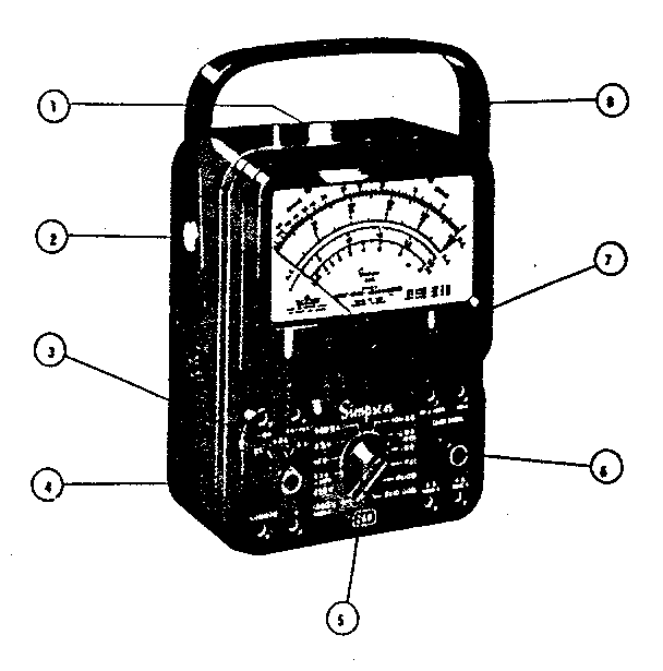 LXI 2604 replacement parts 260-6-6m diagram