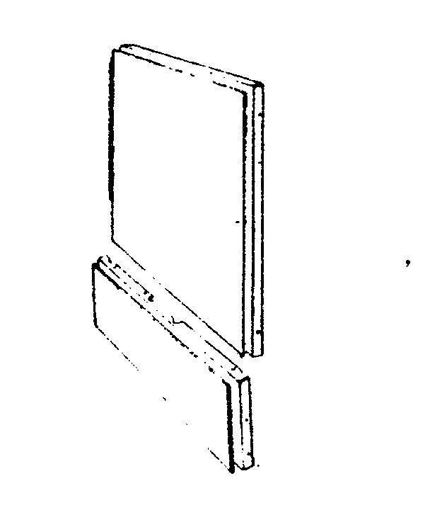 Kenmore 587792210 door and access panel diagram