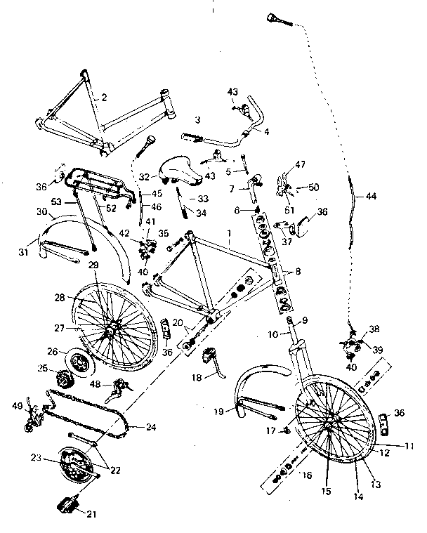 Sears 489474161 unit parts diagram