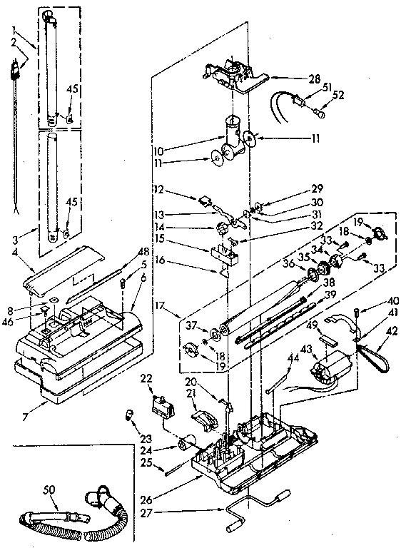Kenmore 1165717180 power mate diagram