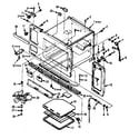 Kenmore 5648765380 cavity parts diagram