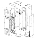 Kenmore 867758290 non-functional replacement parts diagram