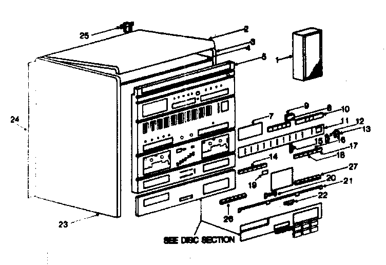 LXI 13292942750 cabinet diagram