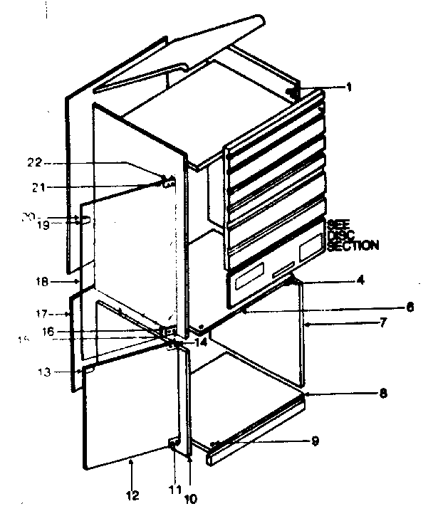 LXI 13292942750 rack diagram