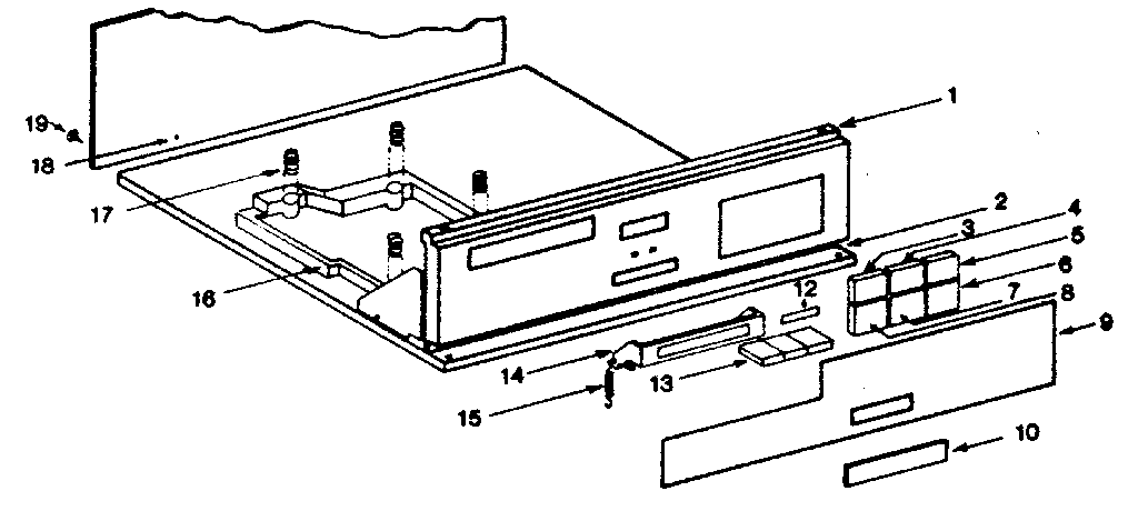 LXI 13292942750 front panel diagram