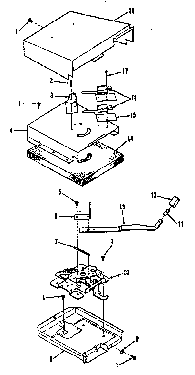 Kenmore 9117318810 power lock section diagram
