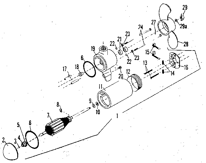 Craftsman 59063 motor assembly diagram