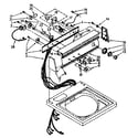Kenmore 11082692330 control panel parts diagram