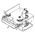 Kenmore 11082692330 bleach, detergent and rinse dispenser parts diagram