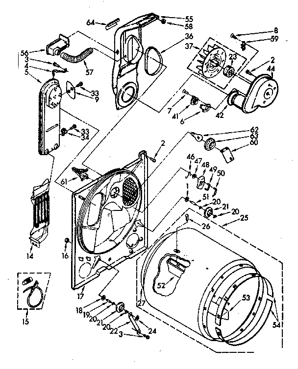 Kenmore 11086692720 bulkhead parts diagram