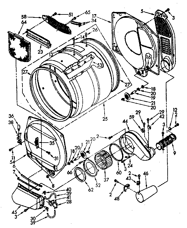 Kenmore 11087894500 limited edition bulkhead parts diagram