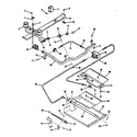 Kenmore 9113548810 burner section diagram