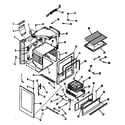 Kenmore 9117218810 body section diagram