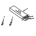 Kenmore 9117218810 wire harness and components diagram