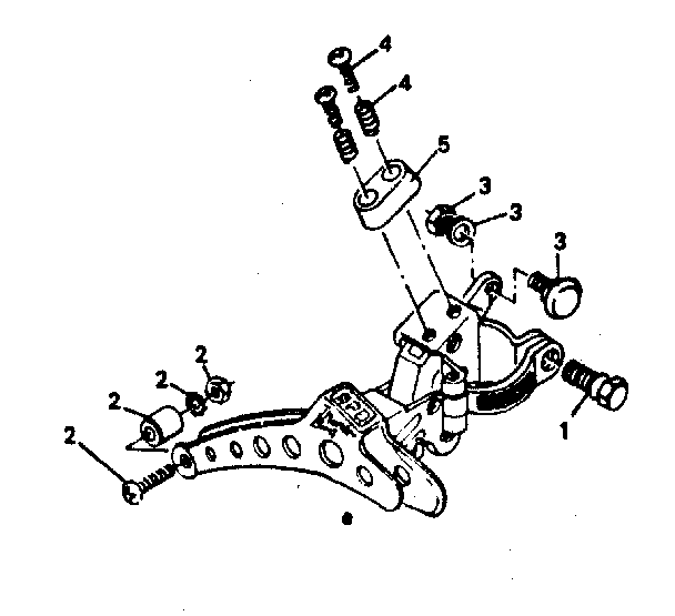 Sears 502456150 shimano front derailleur diagram