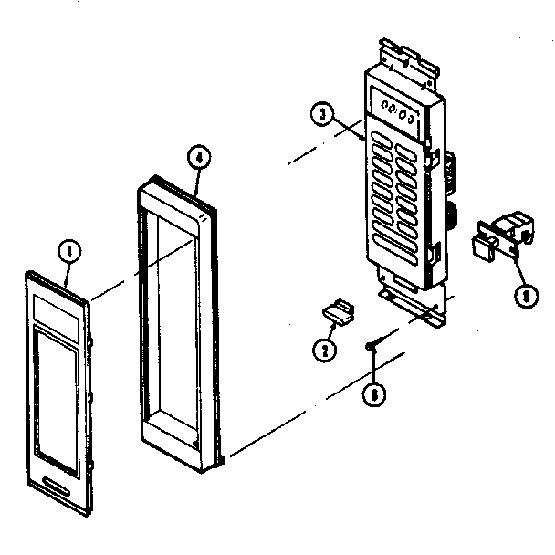 Kenmore 84171 control panel diagram