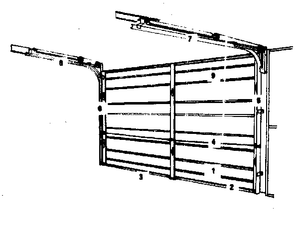 Sears 69768877 door diagram