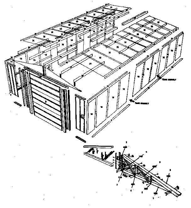 Sears 69768878 replacement parts diagram