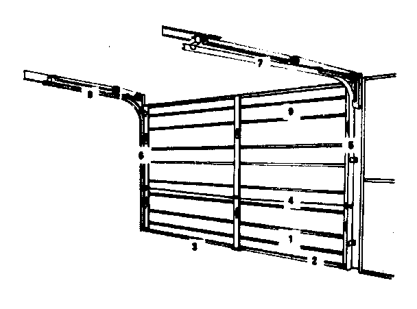 Sears 69768878 door diagram