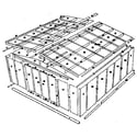 Sears 697688831 14'x16' storage building diagram