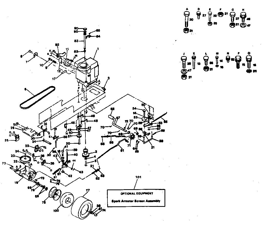 Craftsman 917254232 drive diagram