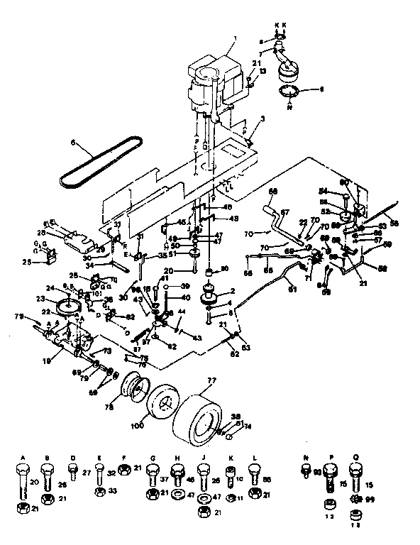 Craftsman 917254244 drive diagram
