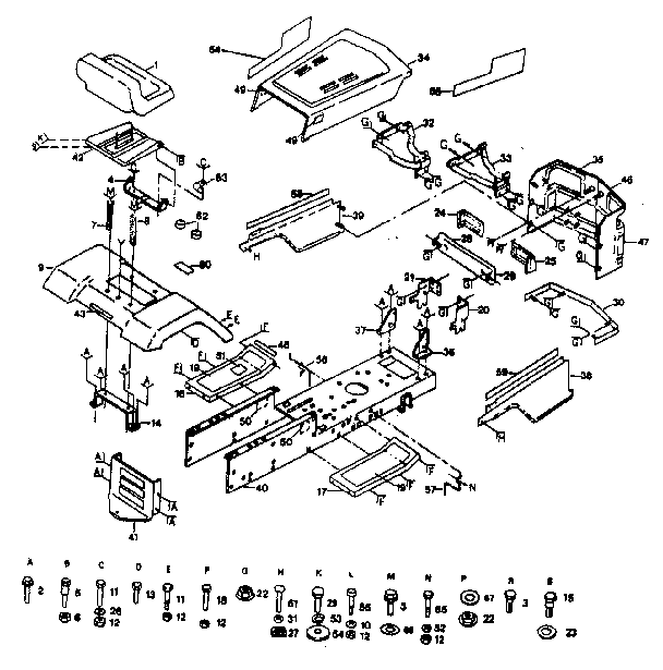 Craftsman 917254274 enclosure diagram