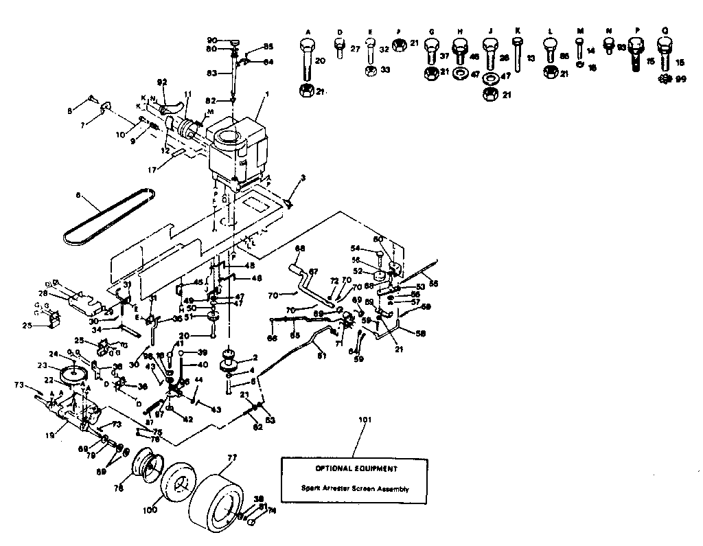 Craftsman 917254274 drive diagram