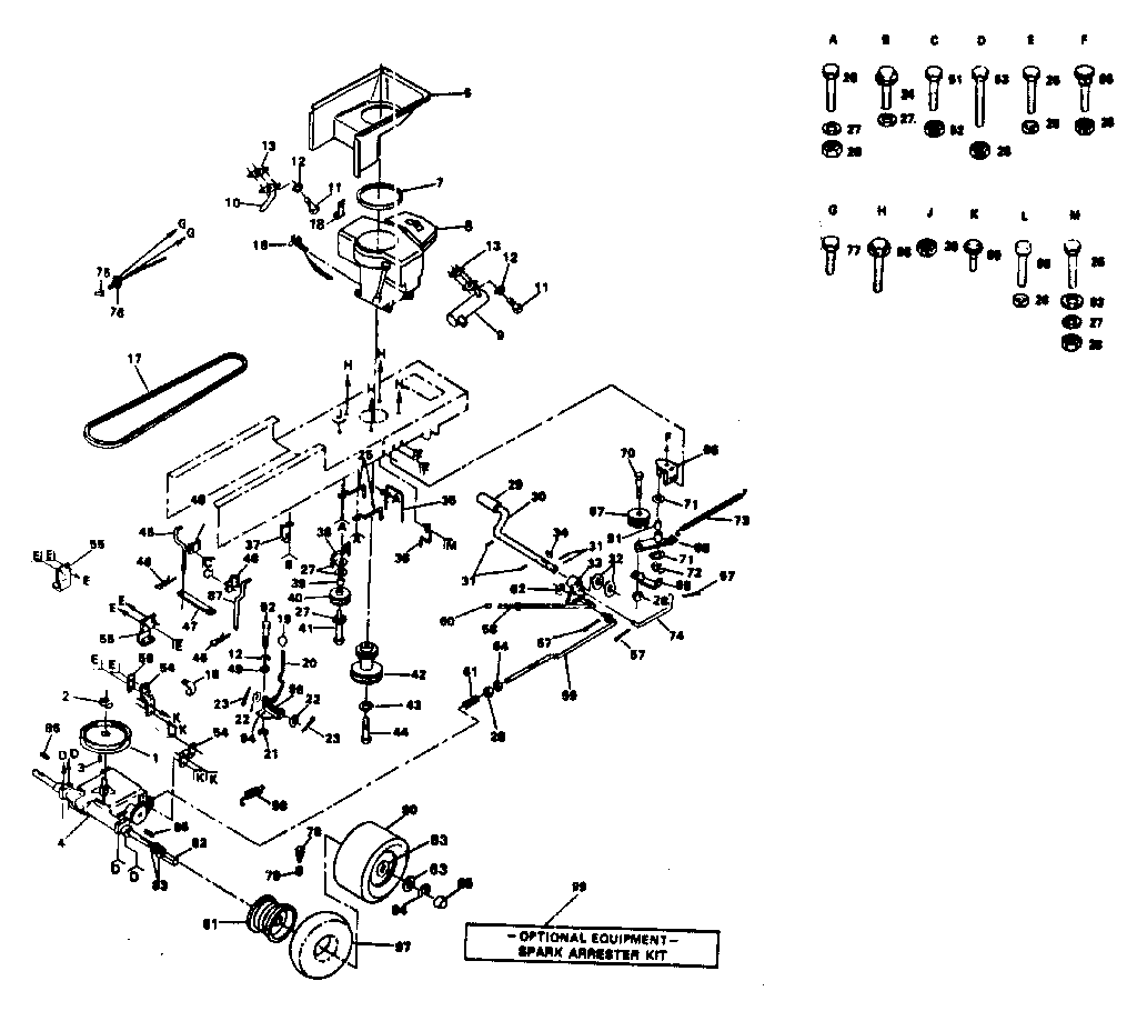 Craftsman 917254312 drive diagram