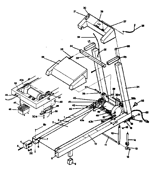 Proform TLS8.2 unit parts diagram