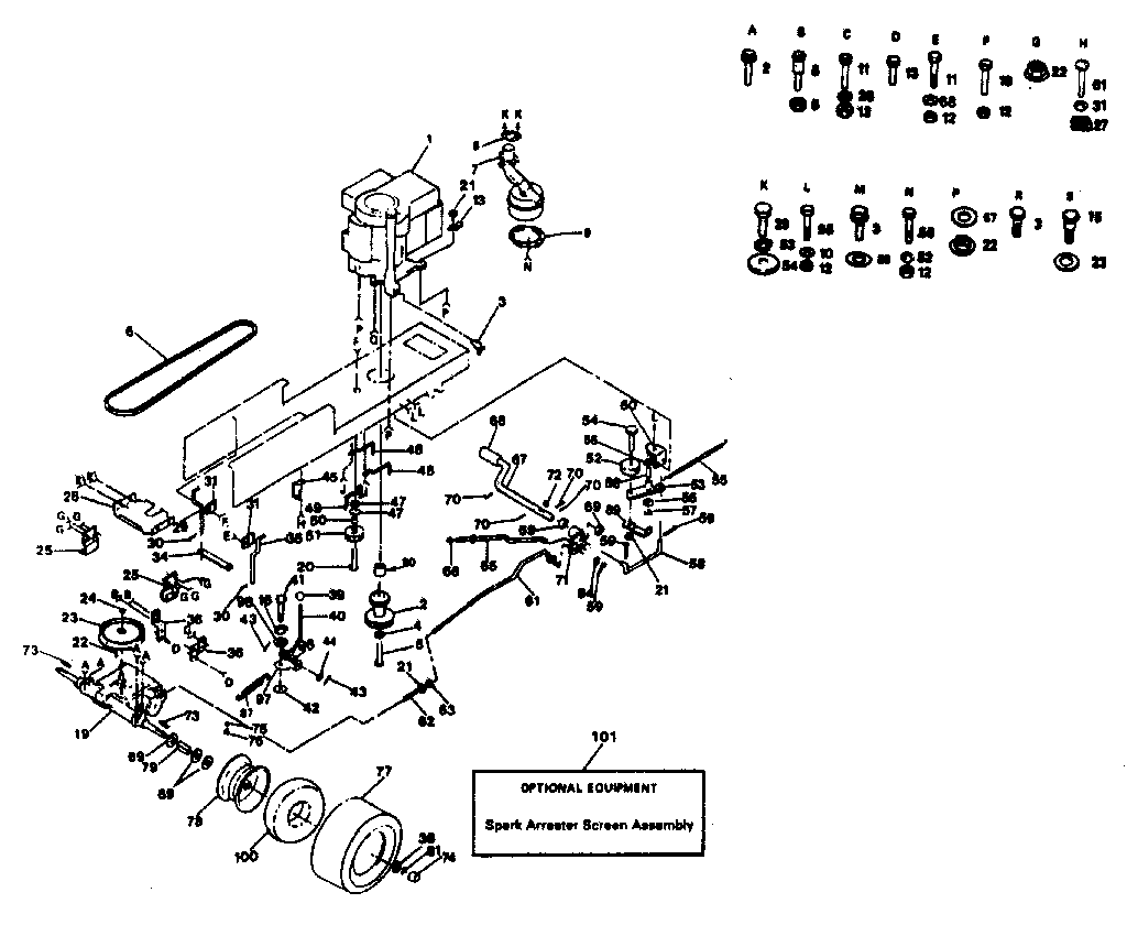 Craftsman 917254561 drive diagram