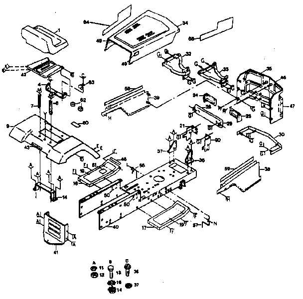 Craftsman 917254561 enclosure diagram
