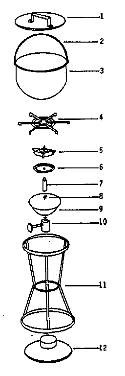 Primus 4850 unit parts diagram