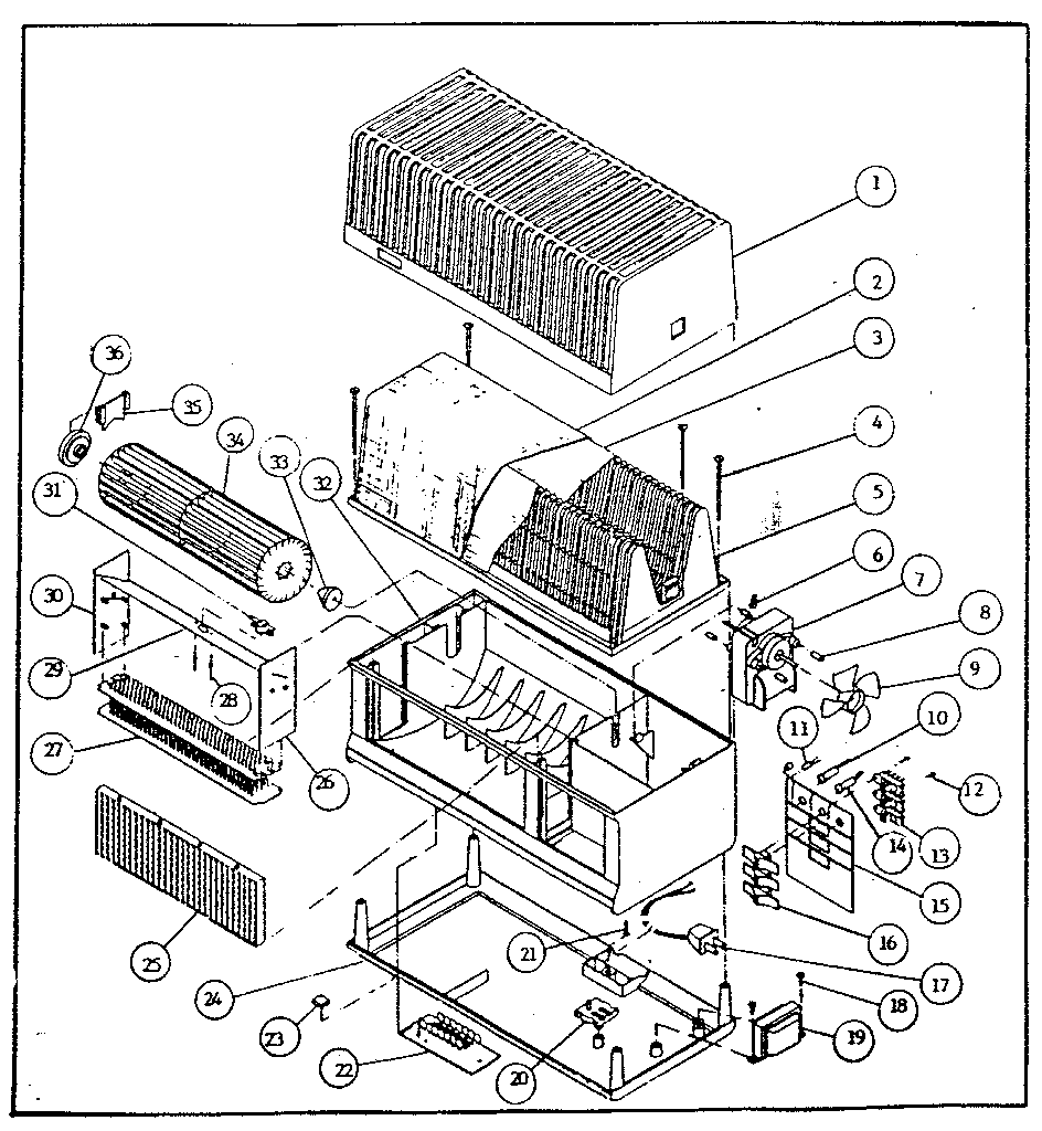 Biotech 750 functional replacement parts diagram