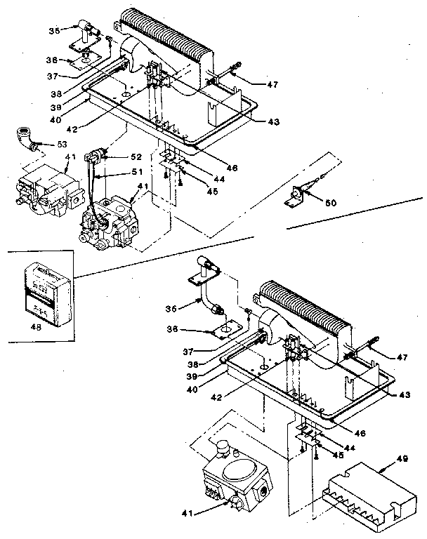 Kenmore 629776840 control assembly diagram