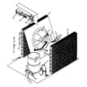 Kenmore 867815101 cooling section diagram