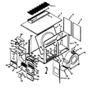 Kenmore 867815101 cabinet parts diagram
