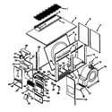 ICP NRGF36DKB02 nonfunctional replacement parts diagram