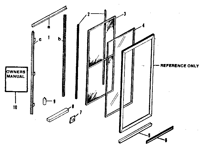 Sears 65665320270 replacement parts / standard full panel diagram
