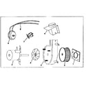 ICP NULE105DG02 vent assembly diagram