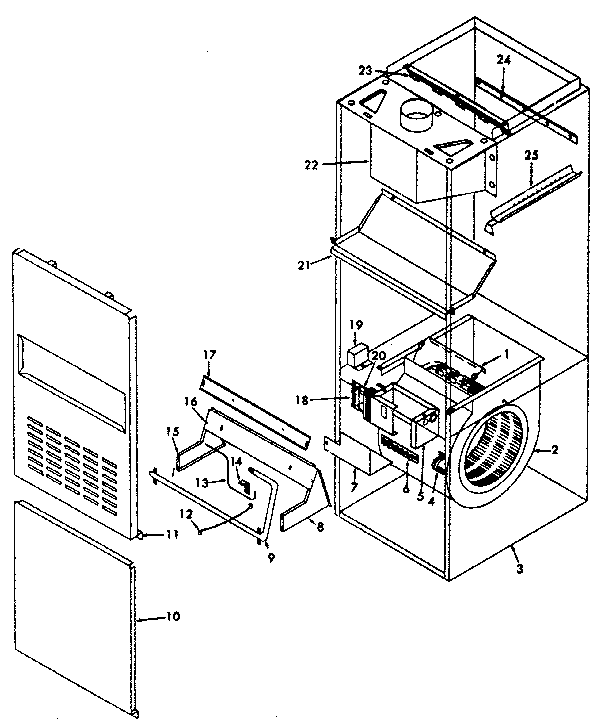 Kenmore 867762191 non-functional replacement parts diagram