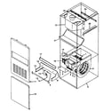 Kenmore 867762191 non-functional replacement parts diagram