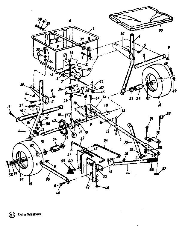 Craftsman 486243950 replacement parts diagram