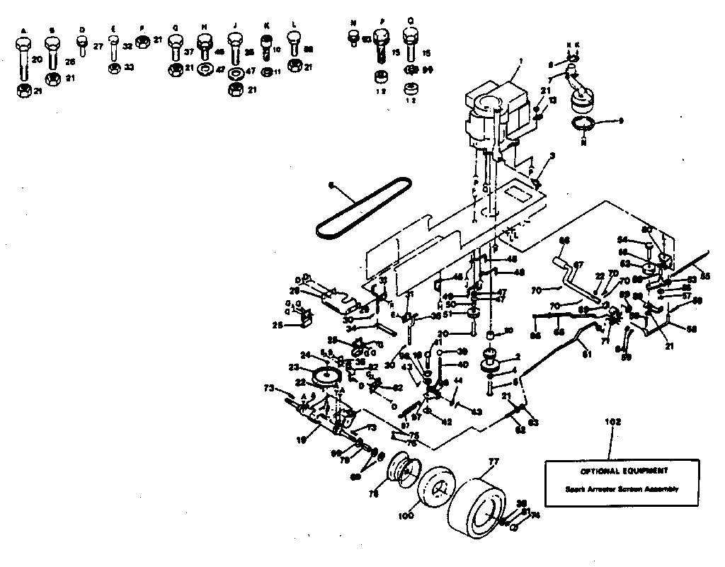 Craftsman 917254245 drive diagram
