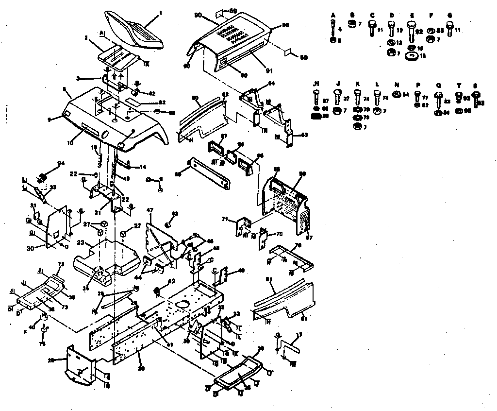 Craftsman 917254331 chassis and enclosures diagram