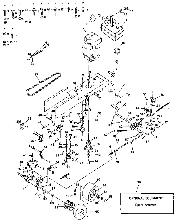 Craftsman 917254551 drive diagram