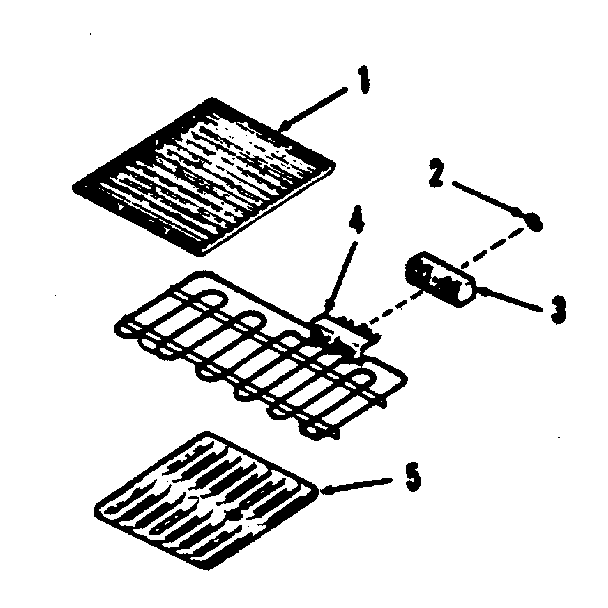 Kenmore 9114698810 electric grill module kit 4998640 diagram